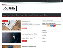 Tablet Screenshot of journeyonline.com.au